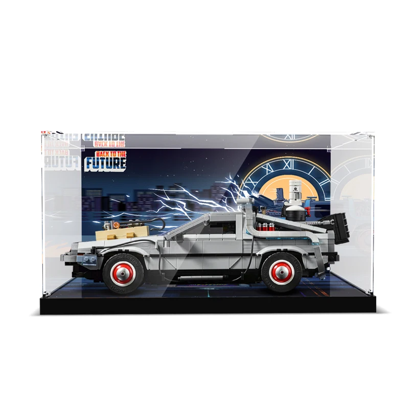 Акриловый чехол для 10300 года назад в будущее, машина времени, прозрачный чехол, строительные блоки (не входят в комплект lego)
Акриловый чехол для 10300 года назад в будущее, машина времени, прозрачный чехол, строительные блоки (не входят в комплект lego)