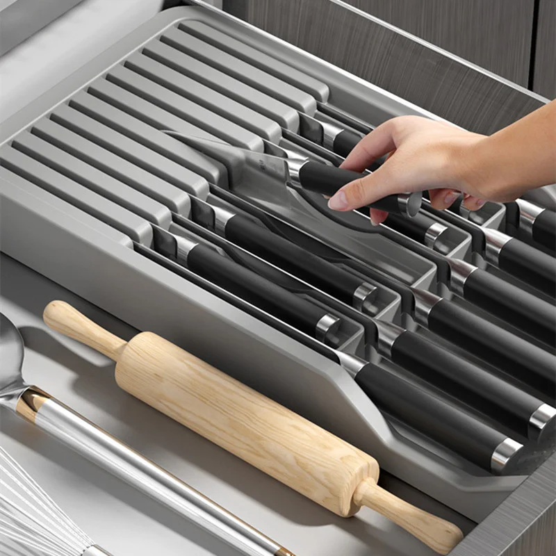 Kitchen knife holder knife storage box knife partition shelf cutlery drawer storage box kitchen organizer organizer kitchen
Kitchen knife holder knife storage box knife partition shelf cutlery drawer storage box kitchen organizer organizer kitchen