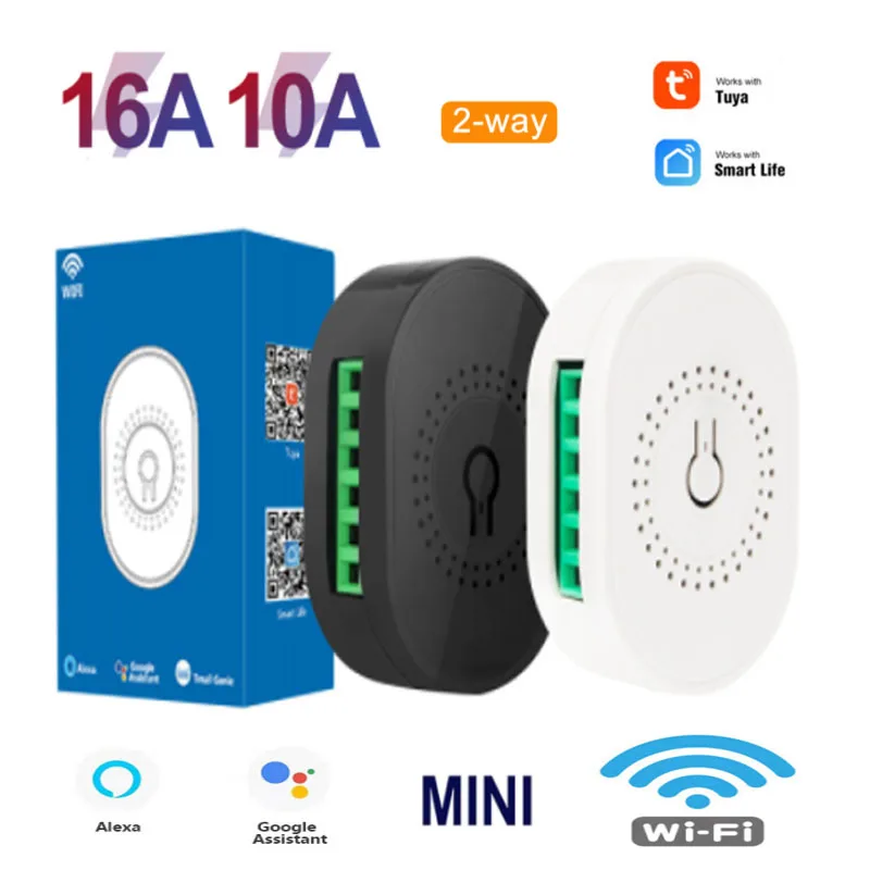 Умный мини-выключатель Aubess, Wi-Fi, 16 А, 2-сторонний, работает с Alexa Google Home
Умный мини-выключатель Aubess, Wi-Fi, 16 А, 2-сторонний, работает с Alexa Google Home