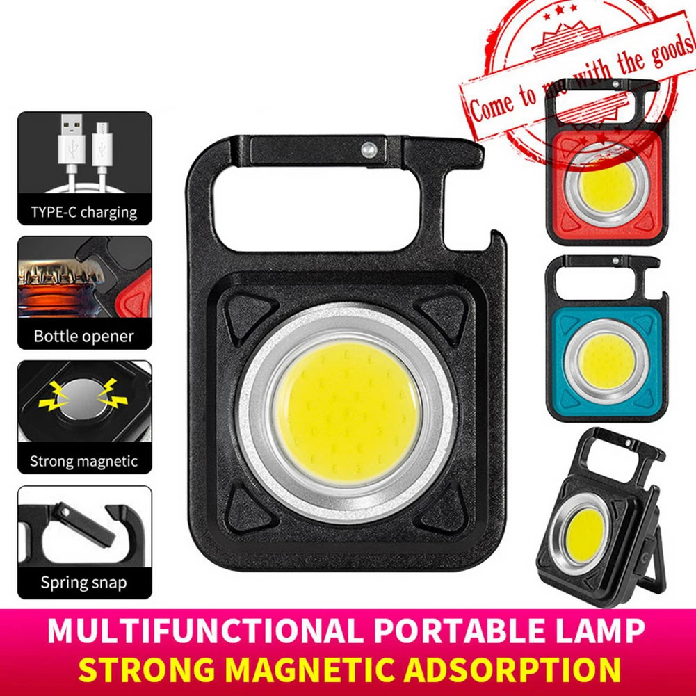 Mini LED Flashlight Work Light Portable Pocket Flashlight Keychains USB Rechargeable For Outdoor Camping Small Light Corkscrew
Mini LED Flashlight Work Light Portable Pocket Flashlight Keychains USB Rechargeable For Outdoor Camping Small Light Corkscrew