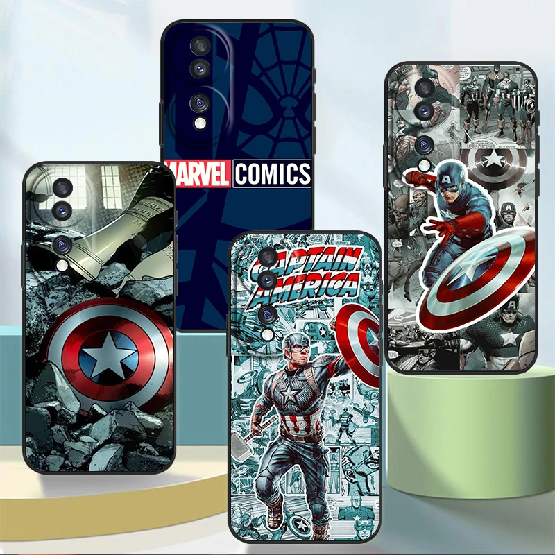 Marvel Captain America For Honor 80 70 60 50 30 20 20 10 9 9X 9A 9C X8 Pro Plus Lite 4G 5G Soft Silicone Black Phone Case Fundas
Marvel Captain America For Honor 80 70 60 50 30 20 20 10 9 9X 9A 9C X8 Pro Plus Lite 4G 5G Soft Silicone Black Phone Case Fundas