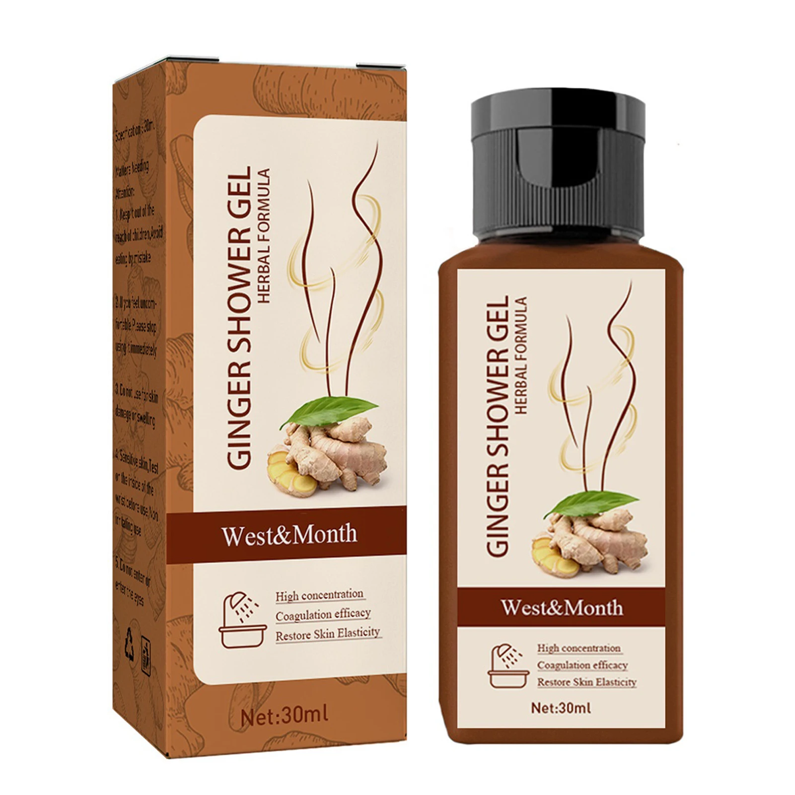 30ML Weight Loss Hydration Ginger Shower Gel Lymphatic Drainage Body Wash Shower Gel For Body Shaping Slimming Firming Waist
30ML Weight Loss Hydration Ginger Shower Gel Lymphatic Drainage Body Wash Shower Gel For Body Shaping Slimming Firming Waist