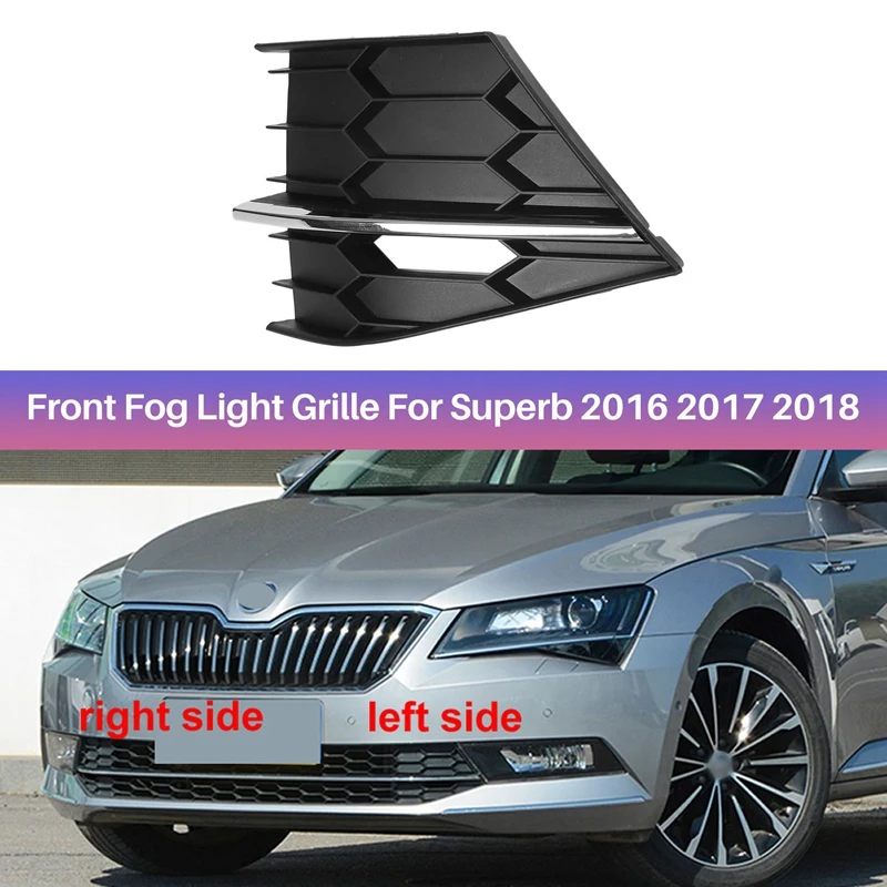 Car Fog Light Grille Cover Fog Light Cover Trim For Skoda Superb 2016 2017 2018 Front Bumper Grille
Car Fog Light Grille Cover Fog Light Cover Trim For Skoda Superb 2016 2017 2018 Front Bumper Grille