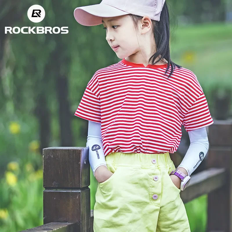 ROCKBROS Children Ice Silk Arm Sleeves Sunscreen Summer Anti-UV Sun Protection Arm Warmers Running Boy Girl Travel Arm Sleeves
ROCKBROS Children Ice Silk Arm Sleeves Sunscreen Summer Anti-UV Sun Protection Arm Warmers Running Boy Girl Travel Arm Sleeves