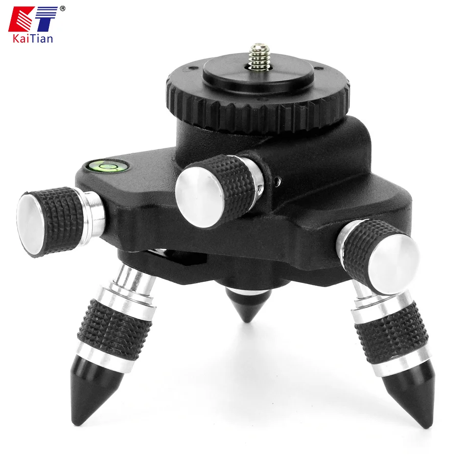 Kaitian 360 Rotation Base with Adjustment Bracket for 1/4 or 5/8 inch interface 3D 12 Lines Self-Leveling Tool Beam Lasers Level
Kaitian 360 Rotation Base with Adjustment Bracket for 1/4 or 5/8 inch interface 3D 12 Lines Self-Leveling Tool Beam Lasers Level