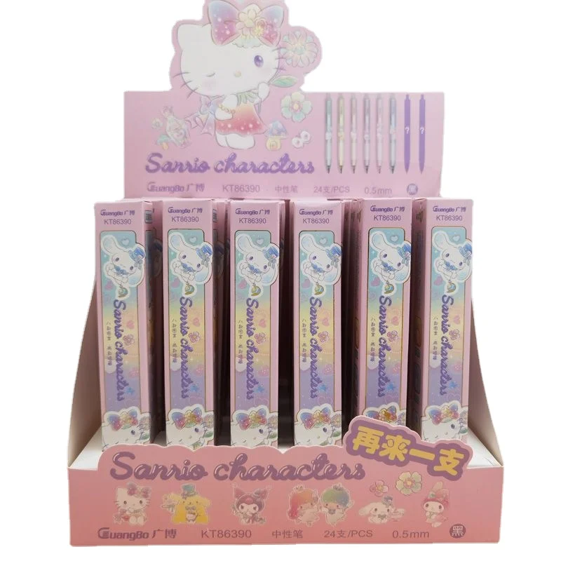 Sanrio Hello kitty Cinnamoroll blind box press gel pen cartoon student creative black signature pen anime peripheral wholesale
Sanrio Hello kitty Cinnamoroll blind box press gel pen cartoon student creative black signature pen anime peripheral wholesale