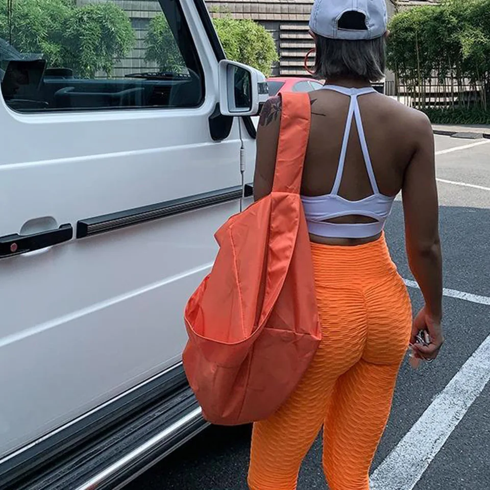 Large Capacity Leisure Female Sports Travel Shopping Hand Bag Carrying Orange Folding And Light Daily Versatile Shoulder Bag M02
Large Capacity Leisure Female Sports Travel Shopping Hand Bag Carrying Orange Folding And Light Daily Versatile Shoulder Bag M02