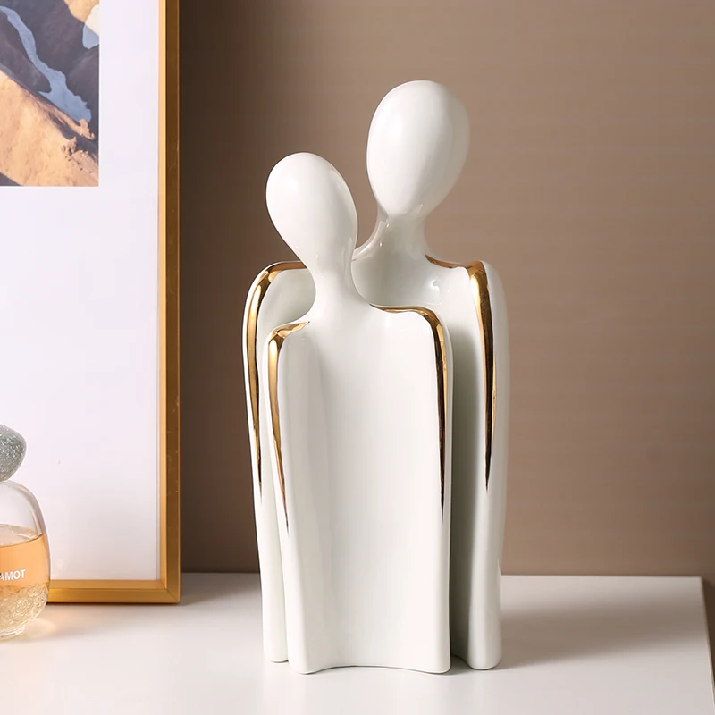 Exquisite Ceramic Figures Figurines Couples Human Body Ornament Living Room Office Figure Sculpture Handicrafts Home Decoration
Exquisite Ceramic Figures Figurines Couples Human Body Ornament Living Room Office Figure Sculpture Handicrafts Home Decoration
