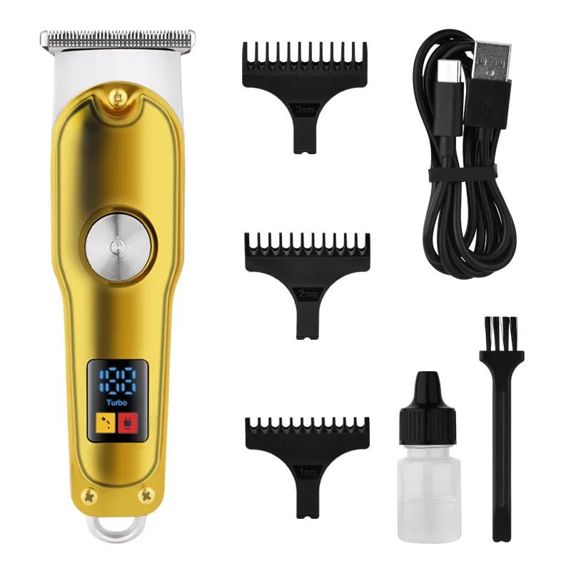 LED Screen Hair Clipper Electric Washable Rechargeable Professional Electric Trimmer Barber for Men Ceramics Cutter Head
LED Screen Hair Clipper Electric Washable Rechargeable Professional Electric Trimmer Barber for Men Ceramics Cutter Head