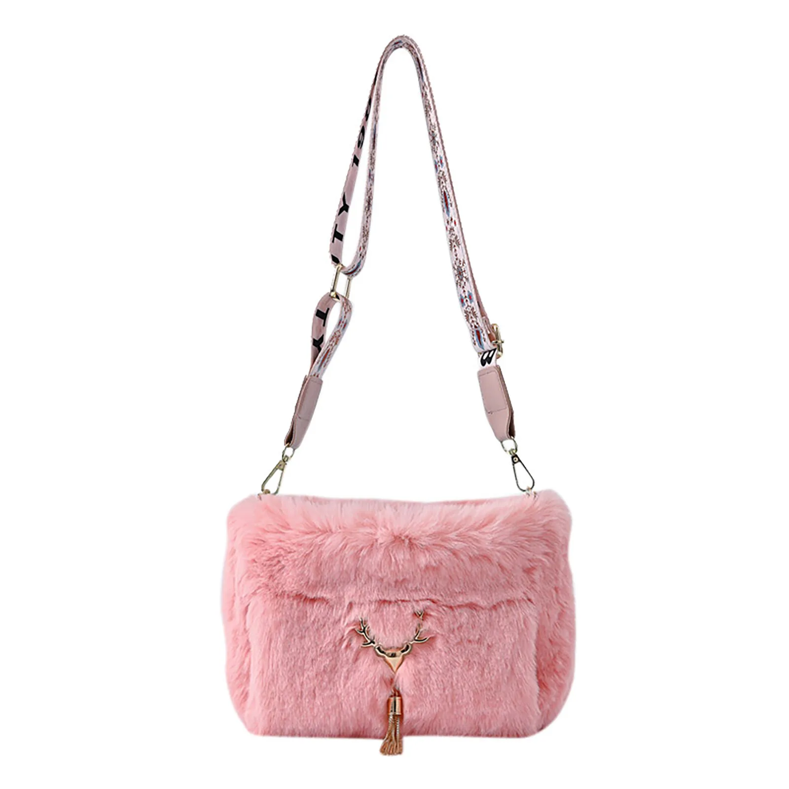 Плюшевая сумка на плечо, мягкая теплая пушистая сумка-мессенджер для женщин и девушек, Осень-зима, регулируемый ремешок в комплекте
Плюшевая сумка на плечо, мягкая теплая пушистая сумка-мессенджер для женщин и девушек, Осень-зима, регулируемый ремешок в комплекте