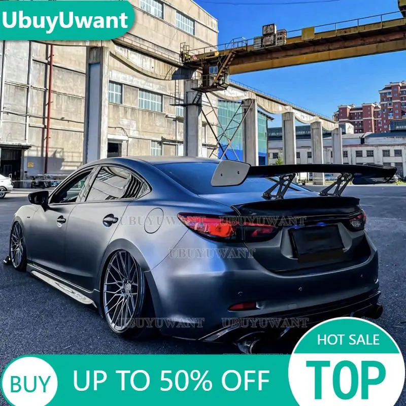 For Mazda 3 AXELA /Mazda 6 Atenza ABS Plastic Material Unpainted Color Rear Roof GT Spoiler Wing Trunk Lip Boot Cover
For Mazda 3 AXELA /Mazda 6 Atenza ABS Plastic Material Unpainted Color Rear Roof GT Spoiler Wing Trunk Lip Boot Cover