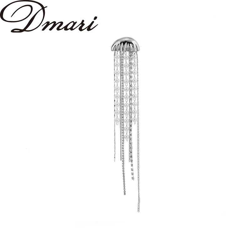 Dmari Women Brooch Pearls Long Thread Tassel Lapel Pins Elegance Jellyfish Pins Luxury Party Accessories Jewelry For Clothing
Dmari Women Brooch Pearls Long Thread Tassel Lapel Pins Elegance Jellyfish Pins Luxury Party Accessories Jewelry For Clothing