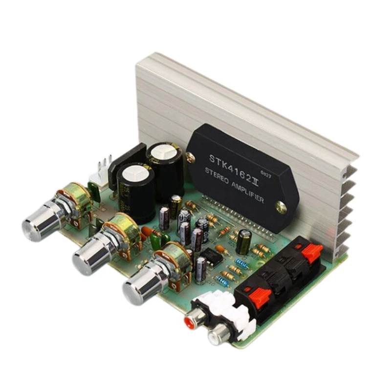 DX-0408 STK Amplifier Board 50Wx2 Dual Channel 2.0 Amplifier Board AC Dual 15V-18V DIY Amplifier Board With Knob
DX-0408 STK Amplifier Board 50Wx2 Dual Channel 2.0 Amplifier Board AC Dual 15V-18V DIY Amplifier Board With Knob