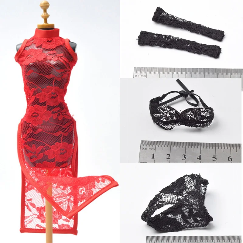 MM011 1/6 Scale Female Soldier 2B Sister Lace Cheongsam/Bra /Briefs/Cuffs Stockings High Heel Model for 12‘’ Action Figure Body
MM011 1/6 Scale Female Soldier 2B Sister Lace Cheongsam/Bra /Briefs/Cuffs Stockings High Heel Model for 12‘’ Action Figure Body