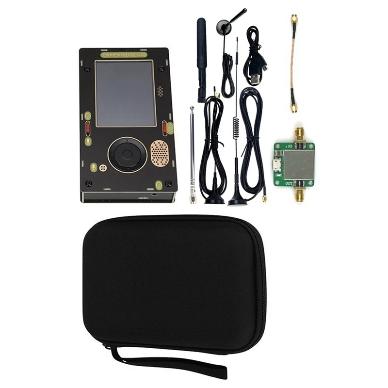 Портативный H2 Plus Mayhem 3,2 дюймовый сенсорный ЖК-дисплей + для Hackrf One + антенна + чехол Комплект SDR программно определяемое радио 1 МГц-6 ГГц
Портативный H2 Plus Mayhem 3,2 дюймовый сенсорный ЖК-дисплей + для Hackrf One + антенна + чехол Комплект SDR программно определяемое радио 1 МГц-6 ГГц