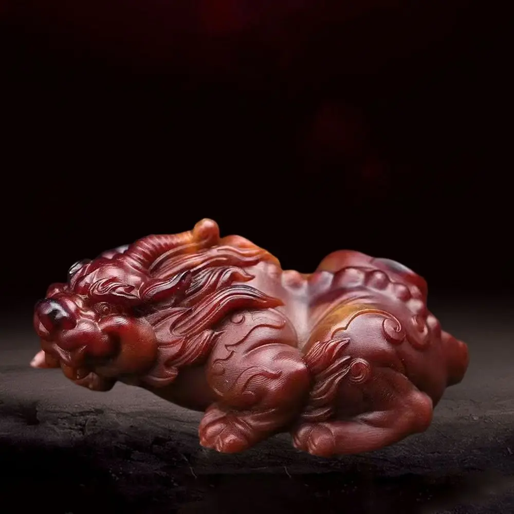 Ambergris is genuine, pure natural carving, fortune god beast Pixiu, hand handle the play object, Pixiu turns
Ambergris is genuine, pure natural carving, fortune god beast Pixiu, hand handle the play object, Pixiu turns