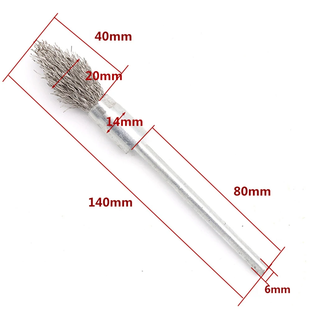 Rotary Tool Wire Brush 1pc Anti-clogging Can Improve Metal Cleaning Dust Removal Long Service Life High Quality
Rotary Tool Wire Brush 1pc Anti-clogging Can Improve Metal Cleaning Dust Removal Long Service Life High Quality
