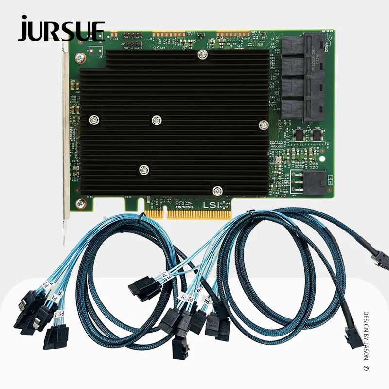 Карта контроллера LSI SAS 9300 - 16i RAID 12Gb / S HBA шинный адаптер ИТ - режим Карта расширения PCIe + 4 * SFF - 8643 кабель SATA
Карта контроллера LSI SAS 9300 - 16i RAID 12Gb / S HBA шинный адаптер ИТ - режим Карта расширения PCIe + 4 * SFF - 8643 кабель SATA