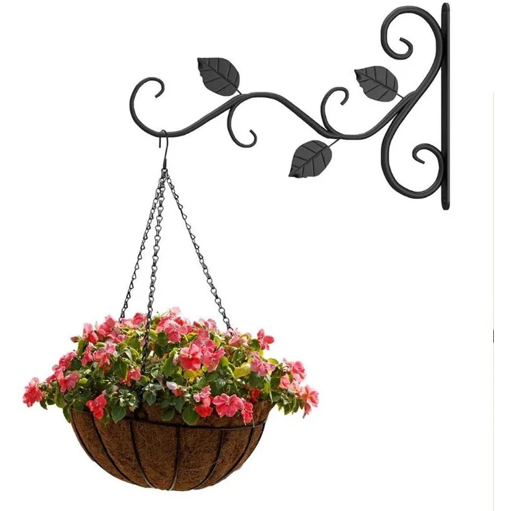 Metal Hanging Hook Plants Brackets,Wall Mount Bracket Durable Plant Hanger Hook for Hanging Plants Flower Basket
Metal Hanging Hook Plants Brackets,Wall Mount Bracket Durable Plant Hanger Hook for Hanging Plants Flower Basket