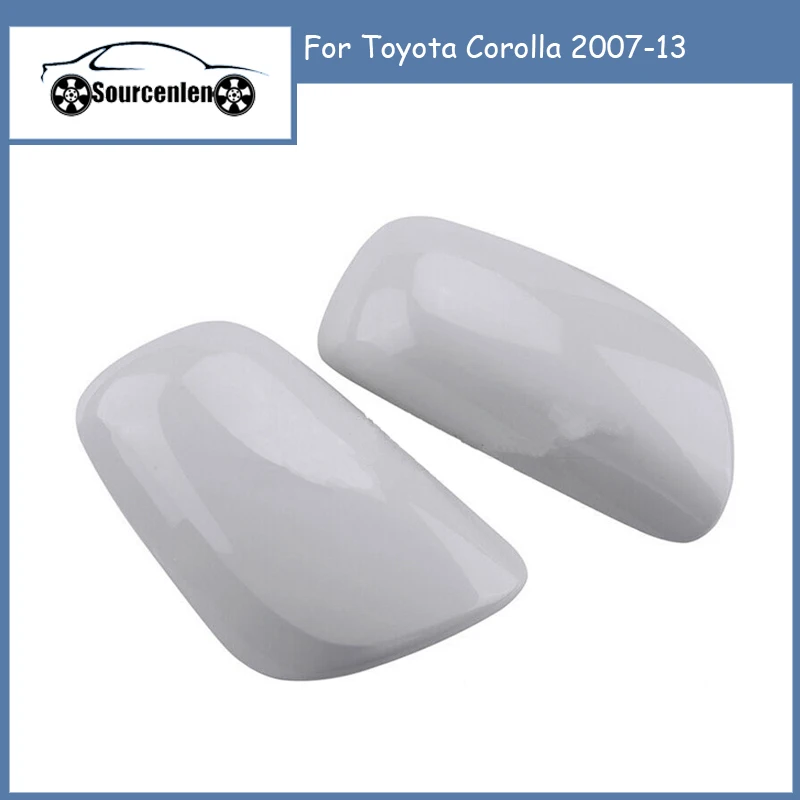 

Left Right Driver Side Rear View Mirror Cover Cap For Toyota Corolla 2007-13 87945-02910(L) 87915-029109(R) Unprinted Car Part