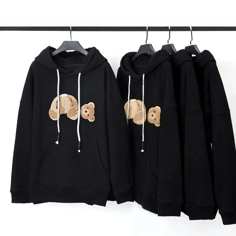 Spring and Autumn Severed Head Teddy Bear Long-sleeved Men's Women's Tide Br Fashion Angel Alphabet Print Hoodie
Spring and Autumn Severed Head Teddy Bear Long-sleeved Men's Women's Tide Br Fashion Angel Alphabet Print Hoodie