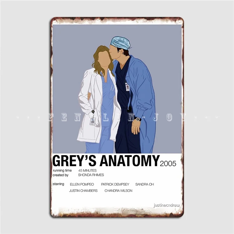 Grey’S Anatomy Metal Sign Club Party Club Bar Create Wall Decor Tin Sign Poster
Grey’S Anatomy Metal Sign Club Party Club Bar Create Wall Decor Tin Sign Poster