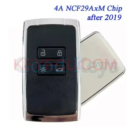 KEYECU KR5IK4CH-01 433 МГц 4A NCF29xM дистанционный ключ для Renault Kadjar Clio5 Zoe2 Koleos Captur Scenic Megane 2019-2022
KEYECU KR5IK4CH-01 433 МГц 4A NCF29xM дистанционный ключ для Renault Kadjar Clio5 Zoe2 Koleos Captur Scenic Megane 2019-2022