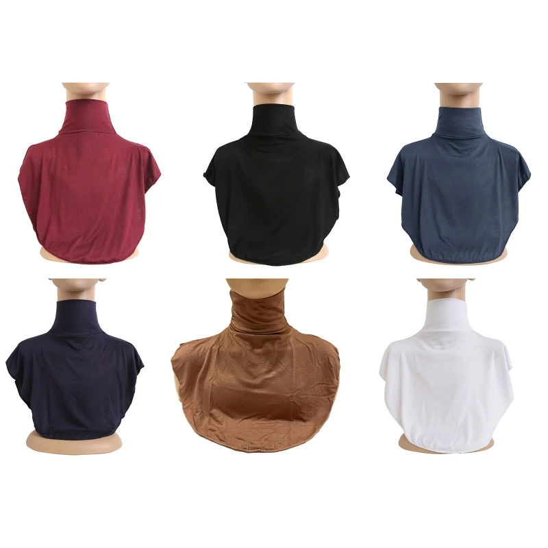 

False Turtleneck Dickey Collar For Women Detachable Mock Turtlenecks Cotton