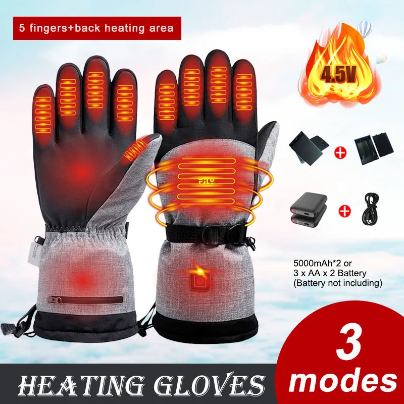Winter Thermal Heated Gloves Battery Powered Motorcycle Heating Gloves Waterproof Touch Screen Hand Warmer For Cycling Skiing
Winter Thermal Heated Gloves Battery Powered Motorcycle Heating Gloves Waterproof Touch Screen Hand Warmer For Cycling Skiing