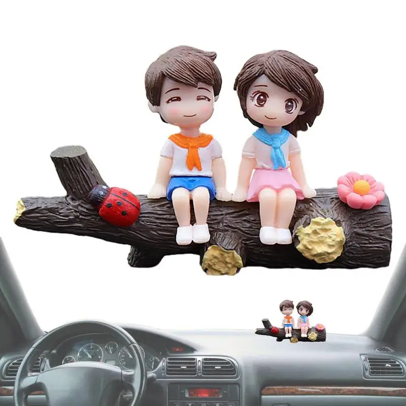 Приборная панель автомобиля, украшение для салона автомобиля, с симпатичными парными куклами и автомобилем, искусственная смола, пара 
Приборная панель автомобиля, украшение для салона автомобиля, с симпатичными парными куклами и автомобилем, искусственная смола, пара