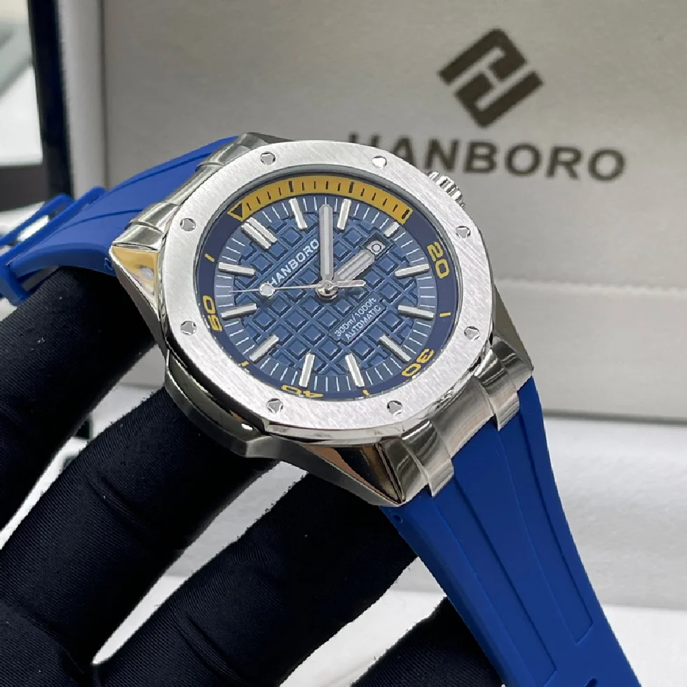 HANBORO Automatic Watch Luxury Fashion Mechanical Man Watch Sport Luminous waterproof Business Casual watch for men reloj hombre
HANBORO Automatic Watch Luxury Fashion Mechanical Man Watch Sport Luminous waterproof Business Casual watch for men reloj hombre