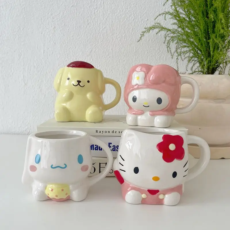 Hello Kitty Mug Water Cup Cute Cartoon Sanrio Heat-Resistant Ceramic Cup Juice Water Coffee Funny Kitchen Drinkware Girl Gift
Hello Kitty Mug Water Cup Cute Cartoon Sanrio Heat-Resistant Ceramic Cup Juice Water Coffee Funny Kitchen Drinkware Girl Gift