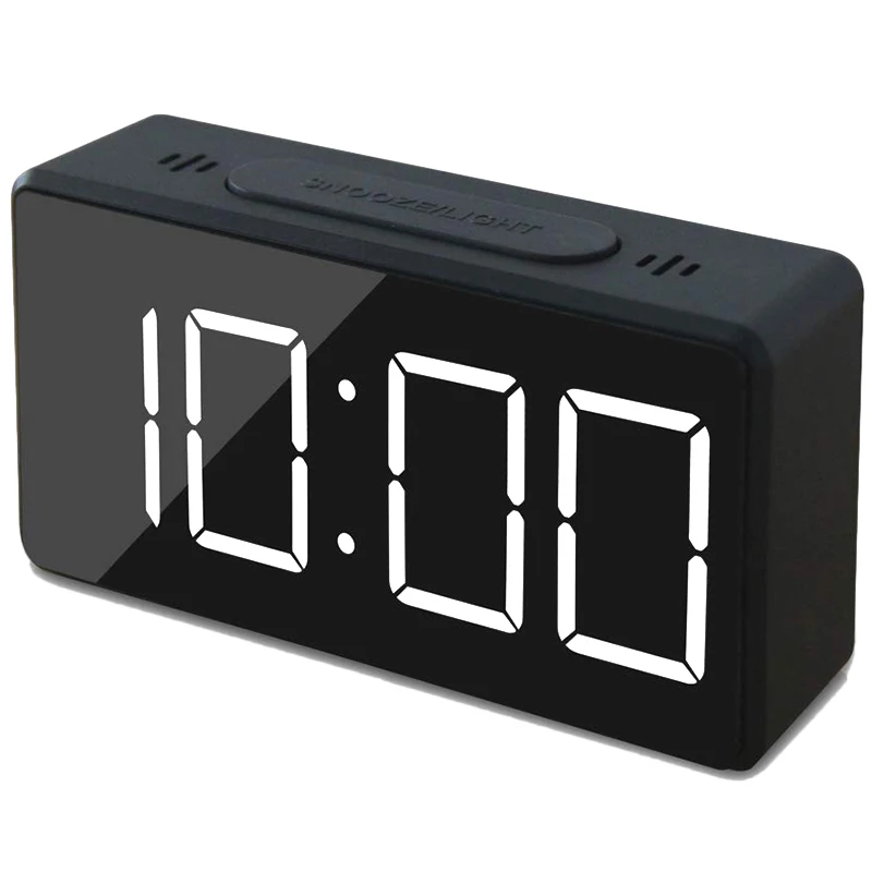 Small Mini Digital Alarm Clock for Travel with LED Time or Temperature Display, Snooze, Adjustable Brightness, Simple Operati
Small Mini Digital Alarm Clock for Travel with LED Time or Temperature Display, Snooze, Adjustable Brightness, Simple Operati