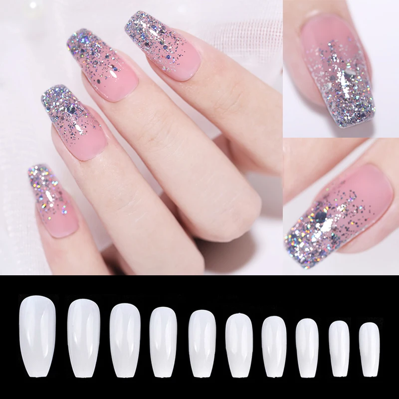 1 Pack of 600Pcs Ballerina Nails Full Cover Faux Fake Nails Long False Nail Tips Ballet Shape Acrylic Fake Nails Art Salon Tools
1 Pack of 600Pcs Ballerina Nails Full Cover Faux Fake Nails Long False Nail Tips Ballet Shape Acrylic Fake Nails Art Salon Tools