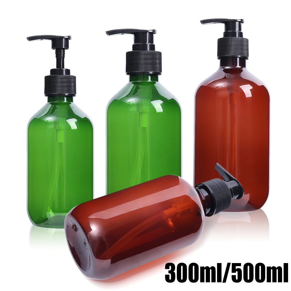 1PCS Brown/Green Refillable Plastic Bottles Shampoo Lotion Shower Gel Hand Sanitizer Pump Container Bottles Home Bath Supplies
1PCS Brown/Green Refillable Plastic Bottles Shampoo Lotion Shower Gel Hand Sanitizer Pump Container Bottles Home Bath Supplies