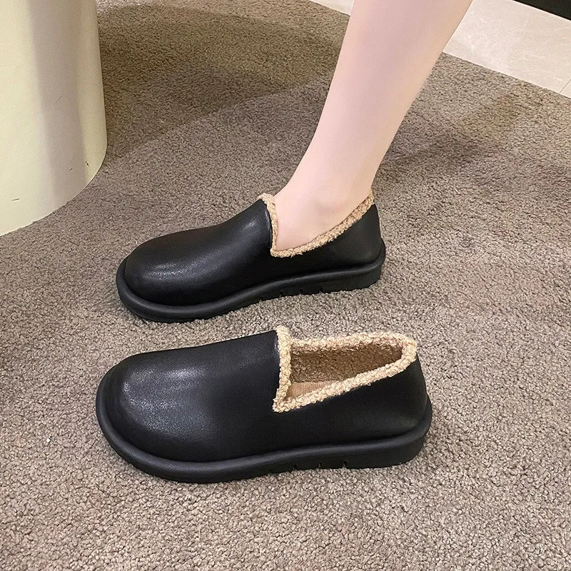 Зимние плюшевые теплые туфли на плоской подошве для женщин, мягкие хлопковые ботинки без шнуровки в стиле ретро, повседневные лоферы, обувь,...
Зимние плюшевые теплые туфли на плоской подошве для женщин, мягкие хлопковые ботинки без шнуровки в стиле ретро, повседневные лоферы, обувь,...