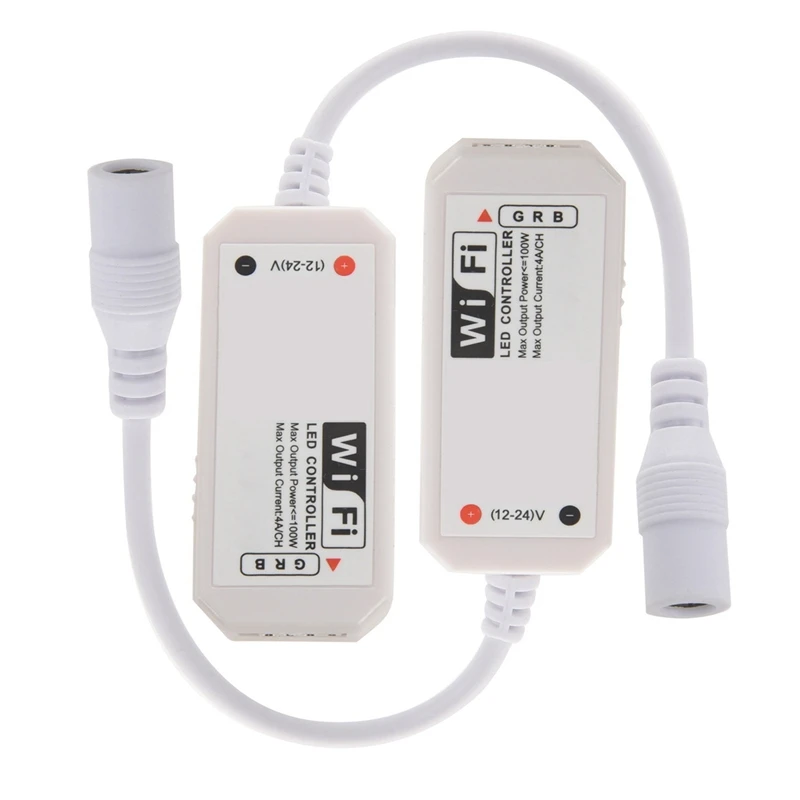 2X LED Wifi Remote Controller Works With Alexa/Google Home Voice Control For 5050/3528 RGB LED Strip Lights
2X LED Wifi Remote Controller Works With Alexa/Google Home Voice Control For 5050/3528 RGB LED Strip Lights
