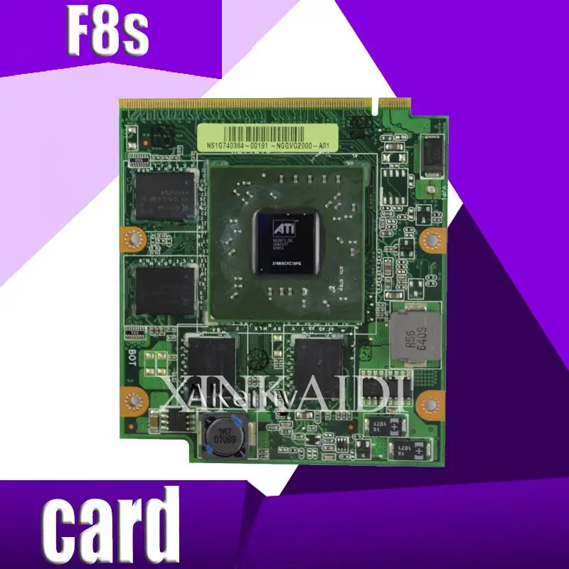 XinKaidi F8S NB8P 08G2041NV20I 08G2041NV20Y NEDVG2000-B01 600 8600M GT Video VGA card for ASUS F8s F8VR F8SV F8T F8D F8TR F8VA
XinKaidi F8S NB8P 08G2041NV20I 08G2041NV20Y NEDVG2000-B01 600 8600M GT Video VGA card for ASUS F8s F8VR F8SV F8T F8D F8TR F8VA