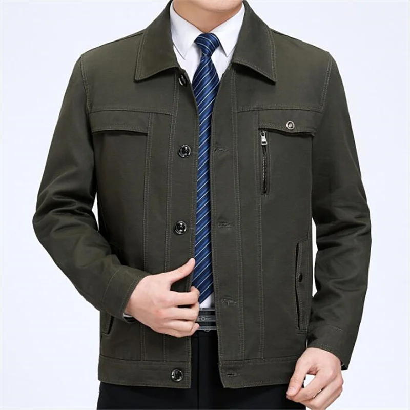 Middle-aged jacket men casual spring autumn clothes mens jackets and coats jaqueta masculina chaqueta hombre casaco B279
Middle-aged jacket men casual spring autumn clothes mens jackets and coats jaqueta masculina chaqueta hombre casaco B279
