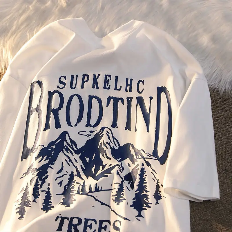 Футболка в американском стиле с индивидуальным графическим принтом, модная свободная простая Ретро рубашка с коротким рукавом в стиле Харадзюку для мужчин и женщин, Y2K, на лето
Футболка в американском стиле с индивидуальным графическим принтом, модная свободная простая Ретро рубашка с коротким рукавом в стиле Харадзюку для мужчин и женщин, Y2K, на лето