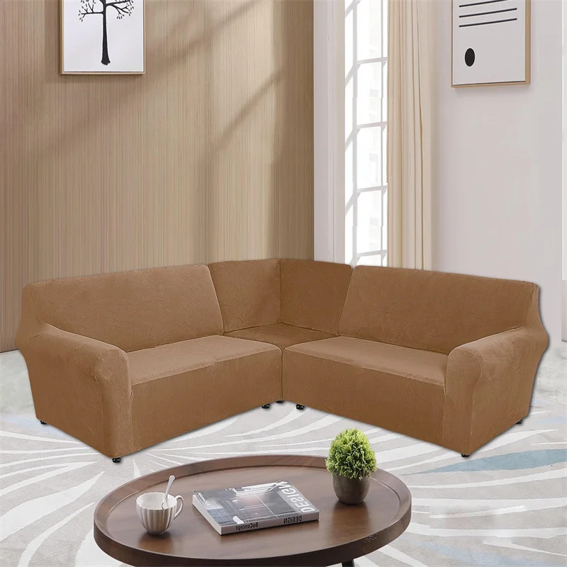 5 Seater Thicken Velvet Sofa Covers Stretch L Shape Sectional Sofa Slipcovers for Living Room Washable Armchair Couch Covers
5 Seater Thicken Velvet Sofa Covers Stretch L Shape Sectional Sofa Slipcovers for Living Room Washable Armchair Couch Covers