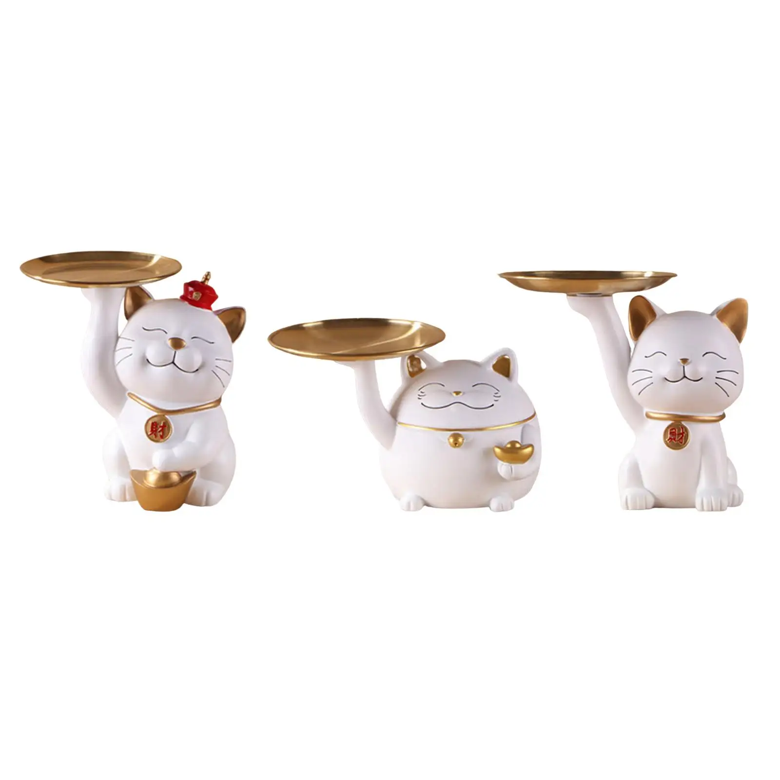 Cute Cat Statue Desk Storage Art Sculpture Ornaments Home Decor Animal Model for Living Room Watches, Jewelry, Lipsticks Display
Cute Cat Statue Desk Storage Art Sculpture Ornaments Home Decor Animal Model for Living Room Watches, Jewelry, Lipsticks Display