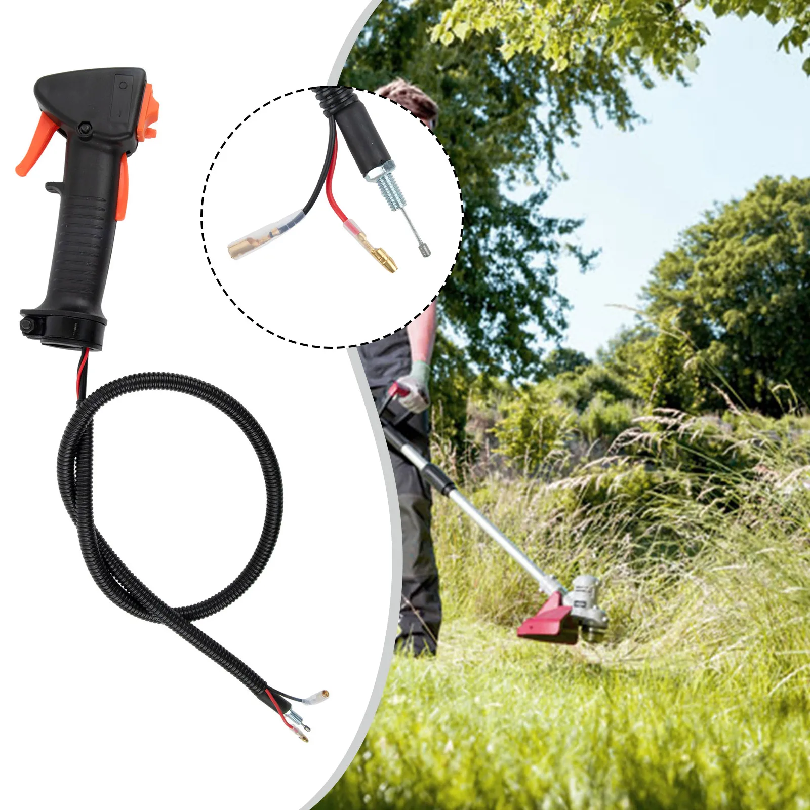 Throttle Handle Throttle Grip Garden Power Tool Parts MS-2TL-52 1 Pcs Brand New High Quality Industrial Plastic
Throttle Handle Throttle Grip Garden Power Tool Parts MS-2TL-52 1 Pcs Brand New High Quality Industrial Plastic