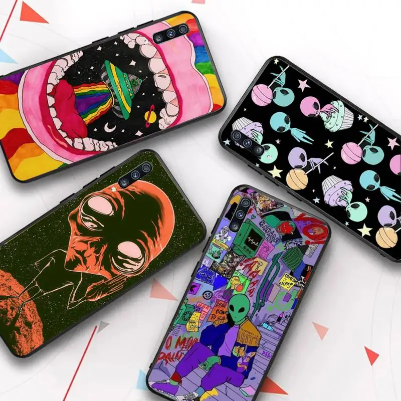 Aesthetics Cute Cartoon alien space Phone Case for Samsung Galaxy A 51 30s a71 Soft Silicone Cover for A21s A70 10 A30 Capa
Aesthetics Cute Cartoon alien space Phone Case for Samsung Galaxy A 51 30s a71 Soft Silicone Cover for A21s A70 10 A30 Capa