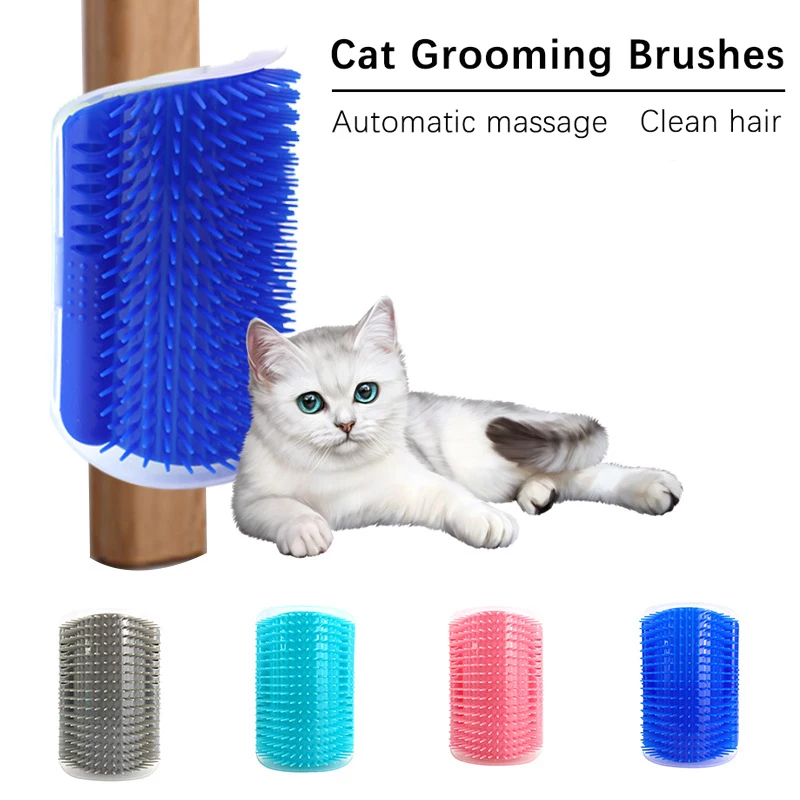 Cat Self Grooming Brush Cat Brush Corner Wall Corner Groomers Soft Grooming Brush Cat Massage Comb Face Massage Comb Pet Supply
Cat Self Grooming Brush Cat Brush Corner Wall Corner Groomers Soft Grooming Brush Cat Massage Comb Face Massage Comb Pet Supply
