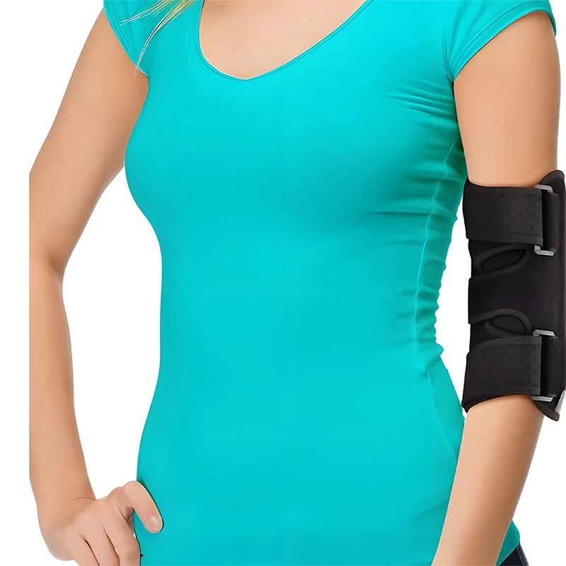 1Pc Elbow Brace Sports Elbow Compression Sleeve with Removable Metal Splints for Ulnar Nerve Brace Tennis Elbow Tendonitis
1Pc Elbow Brace Sports Elbow Compression Sleeve with Removable Metal Splints for Ulnar Nerve Brace Tennis Elbow Tendonitis