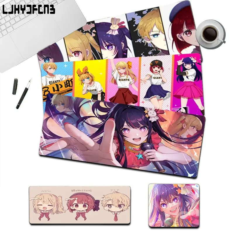 OSHI NO KO Mousepad girl pad Keyboards Mat Rubber Gaming mousepad Desk Mat Size for large Edge Locking Game Keyboard Pad
OSHI NO KO Mousepad girl pad Keyboards Mat Rubber Gaming mousepad Desk Mat Size for large Edge Locking Game Keyboard Pad