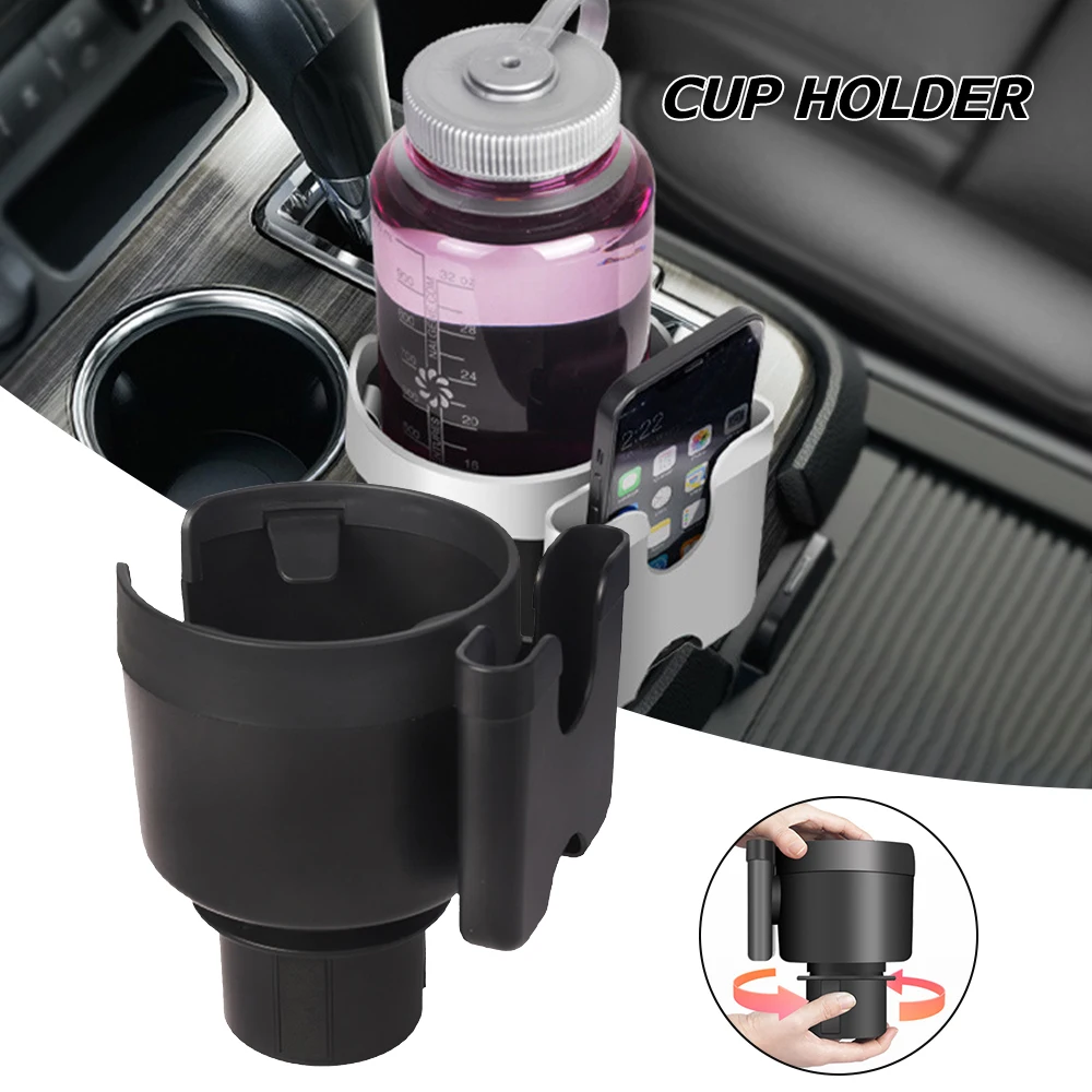New Car Cup Holder Expander 2 in 1 Bottles and Drink Holder Adjustable Size Durable Multifunctional Placement Stable ABS
New Car Cup Holder Expander 2 in 1 Bottles and Drink Holder Adjustable Size Durable Multifunctional Placement Stable ABS
