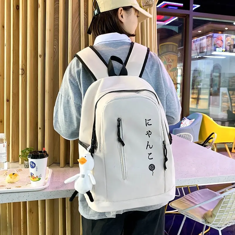 Harajuku fashion women backpack canvas high students school bag for Teenagers Girl solid Japanese casual travel backpack Mochila
Harajuku fashion women backpack canvas high students school bag for Teenagers Girl solid Japanese casual travel backpack Mochila