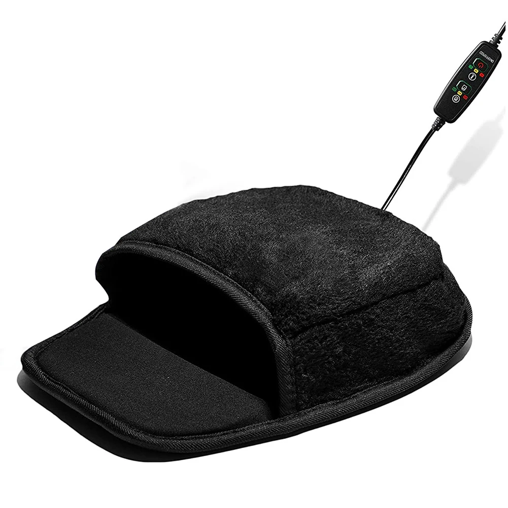 USB Heated Mouse Pad Hand Warmer with Wrist Guard Black Plush Material Energy Saving and Low Cost Ideal for School and Work
USB Heated Mouse Pad Hand Warmer with Wrist Guard Black Plush Material Energy Saving and Low Cost Ideal for School and Work